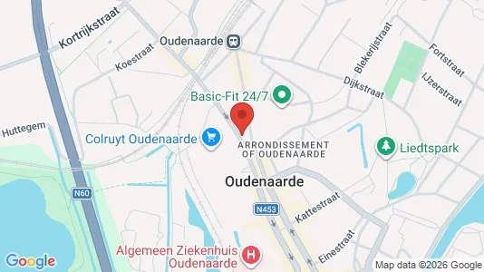 Liikekiinteistöt Vuokrattavana i Oudenaarde - Kuva Google Street Viewstä