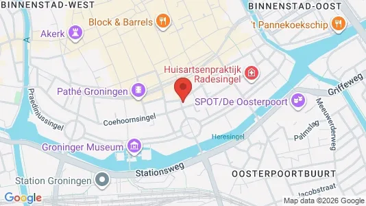 Kontorlokaler til leje i Groningen - Foto fra Google Street View