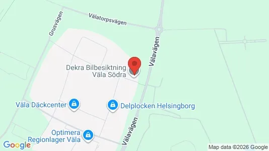 Lagerlokaler til leje i Helsingborg - Foto fra Google Street View