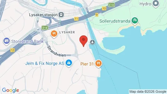 Kantorruimte te huur i Bærum - Foto uit Google Street View