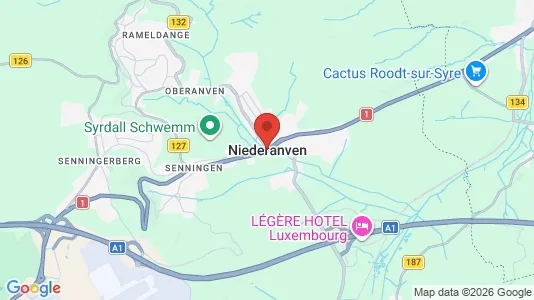 Büros zur Miete i Niederanven – Foto von Google Street View