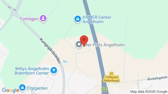 Lager zur Miete i Ängelholm – Foto von Google Street View