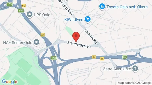 Kontorer til leie i Oslo Bjerke – Bilde fra Google Street View