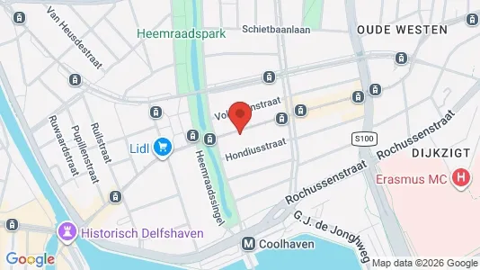 Büros zur Miete i Rotterdam Charlois – Foto von Google Street View
