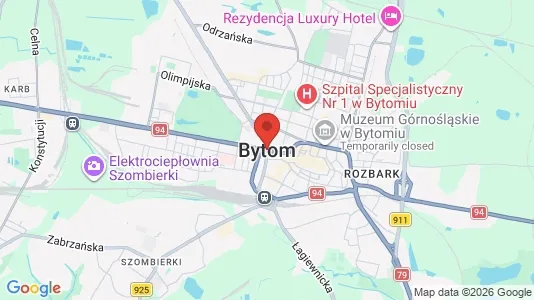 Lagerlokaler til leje i Bytom - Foto fra Google Street View