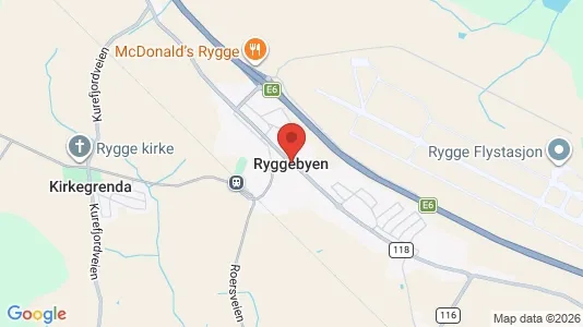 Kaupat Vuokrattavana i Rygge - Kuva Google Street Viewstä