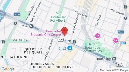 Kontorer til leie i Brussel Sint-Joost-ten-Node – Bilde fra Google Street View