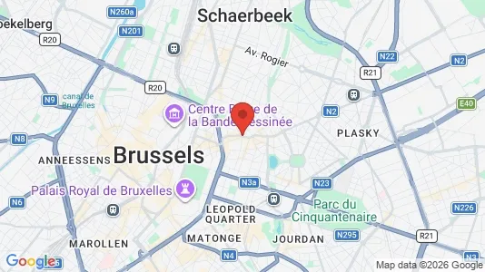 Kantorruimte te huur i Brussel Sint-Joost-ten-Node - Foto uit Google Street View