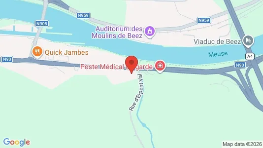 Kontorlokaler til leje i Namen - Foto fra Google Street View