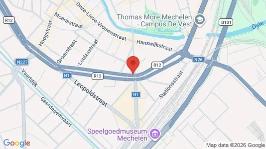 Kontorer til leie i Mechelen – Bilde fra Google Street View