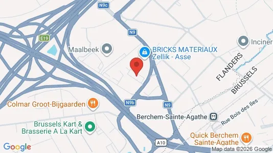 Büros zur Miete i Dilbeek – Foto von Google Street View