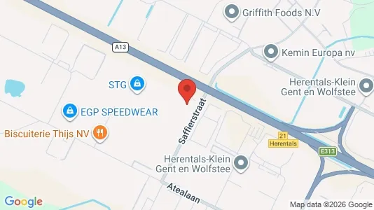 Büros zur Miete i Herentals – Foto von Google Street View