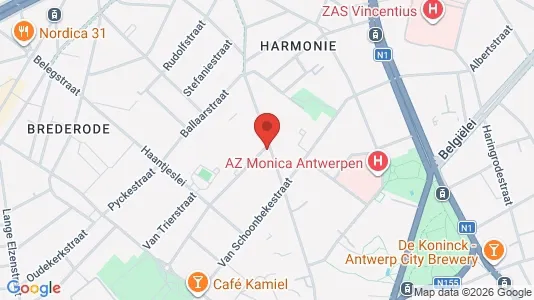 Kontorer til leie i Stad Antwerp – Bilde fra Google Street View