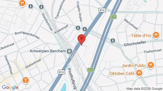 Büros zur Miete i Antwerpen Berchem – Foto von Google Street View