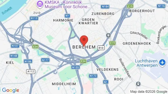 Office spaces for rent i Antwerp Berchem - Photo from Google Street View