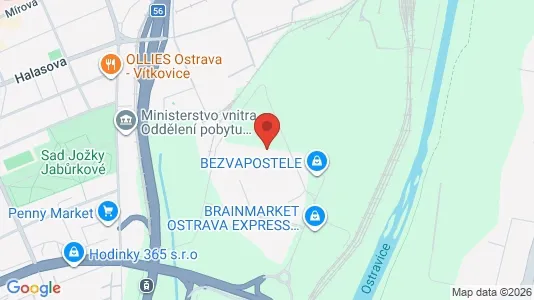 Lager zur Miete i Ostrava-město – Foto von Google Street View