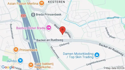 Office spaces for rent i Breda - Photo from Google Street View