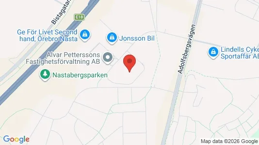 Kontorlokaler til leje i Örebro - Foto fra Google Street View