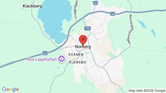 Kaupat Vuokrattavana i Norberg - Kuva Google Street Viewstä