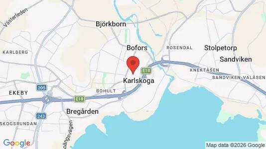 Butikslejemål til leje i Karlskoga - Foto fra Google Street View
