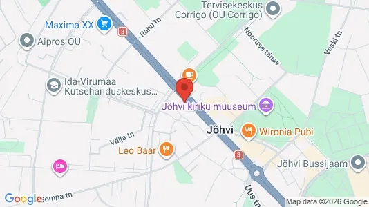 Kantorruimte te huur i Jõhvi - Foto uit Google Street View