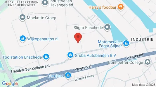 Liikekiinteistöt Vuokrattavana i Enschede - Kuva Google Street Viewstä