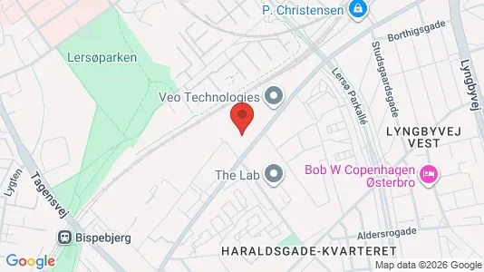 Varastot Vuokrattavana i Nørrebro - Kuva Google Street Viewstä