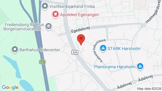 Varastot Vuokrattavana i Kokkedal - Kuva Google Street Viewstä