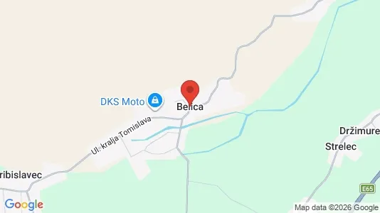 Gewerbeflächen zur Miete i Belica – Foto von Google Street View