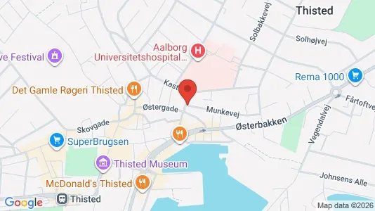 Varastot Vuokrattavana i Thisted - Kuva Google Street Viewstä