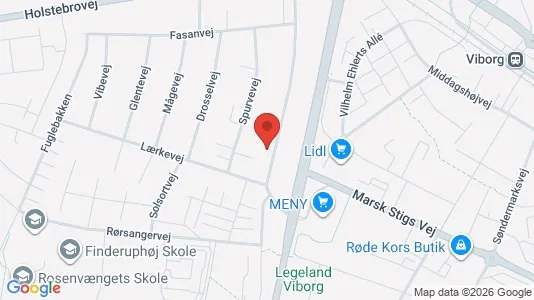 Coworking spaces zur Miete i Viborg – Foto von Google Street View