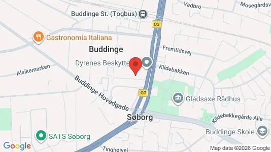 Lager til leie i Søborg – Bilde fra Google Street View
