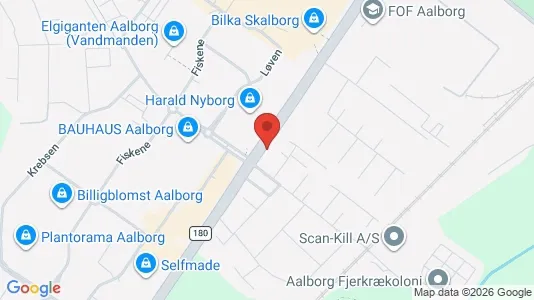 Clinics Vuokrattavana i Aalborg SV - Kuva Google Street Viewstä