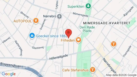 Werkstätte zur Miete i Nørrebro – Foto von Google Street View