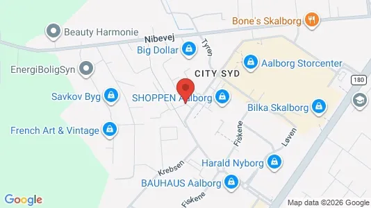Varastot Vuokrattavana i Aalborg SV - Kuva Google Street Viewstä