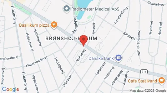 Clinics Vuokrattavana i Brønshøj - Kuva Google Street Viewstä