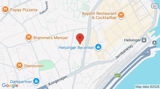 Clinics Vuokrattavana i Helsingør - Kuva Google Street Viewstä