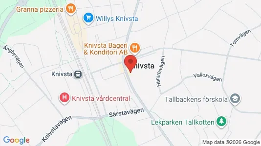 Bedrijfsruimtes te huur i Knivsta - Foto uit Google Street View