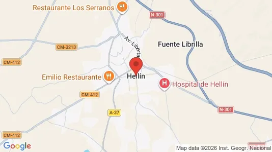 Toimistotilat Vuokrattavana i Hellín - Kuva Google Street Viewstä