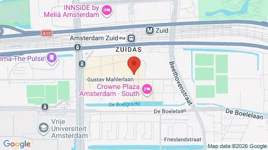 Büros zur Miete i Amsterdam Zuideramstel - kort over placeringen