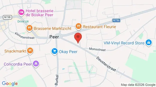 Toimistotilat Vuokrattavana i Peer - Kuva Google Street Viewstä