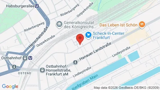 Lokaler til leje i Frankfurt Bornheim/Ostend - Foto fra Google Street View