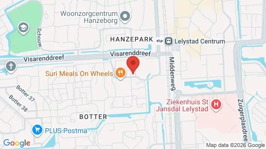 Kontorer til leie i Lelystad – Bilde fra Google Street View