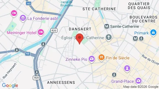 Lokaler til leie i Stad Brussel – Bilde fra Google Street View