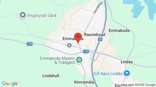 Winkels te huur i Emmaboda - Foto uit Google Street View