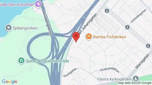Büros zur Miete i Majorna-Linné – Foto von Google Street View