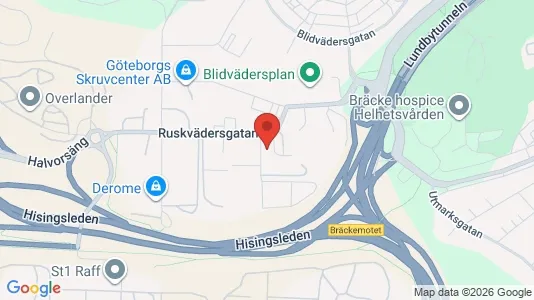 Lager zur Miete i Västra hisingen – Foto von Google Street View