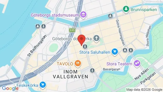 Kontorlokaler til leje i Gøteborg Centrum - Foto fra Google Street View