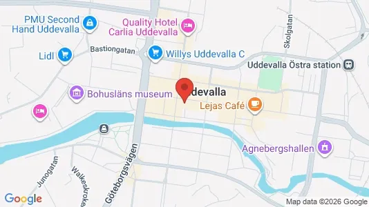 Toimistotilat Vuokrattavana i Uddevalla - Kuva Google Street Viewstä