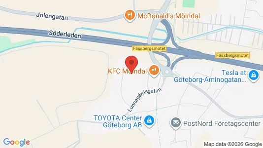 Kontorlokaler til leje i Mölndal - Foto fra Google Street View